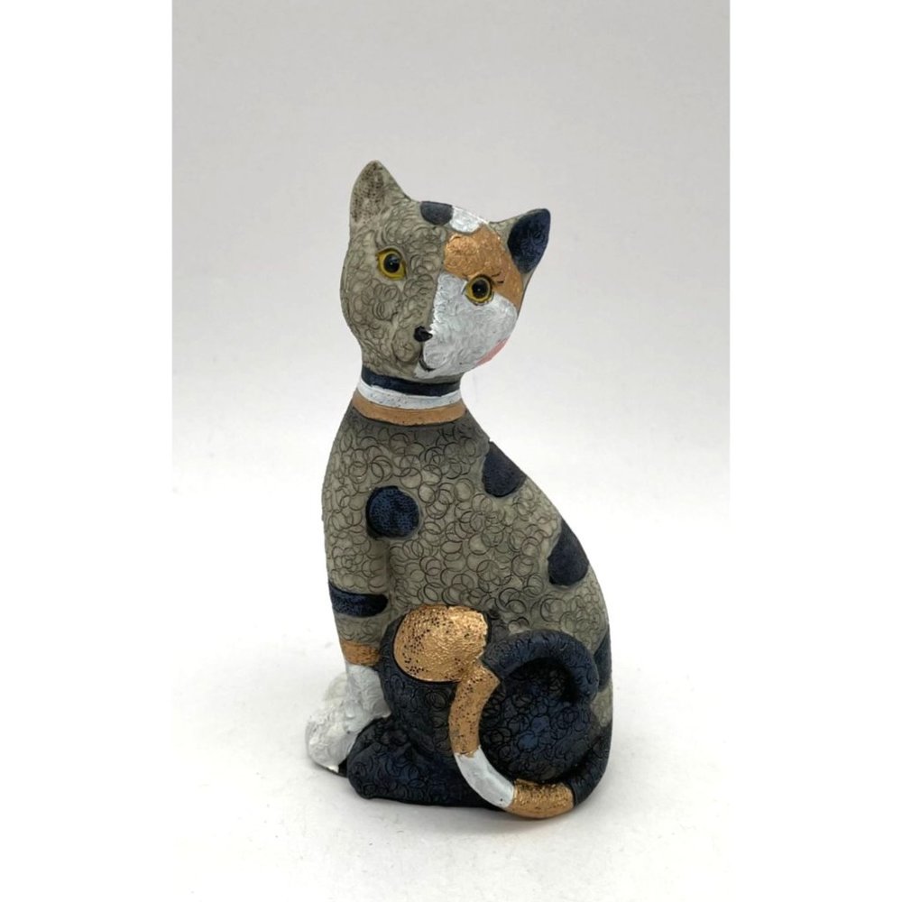 Vtg. Gilde Byzantine Cat Design